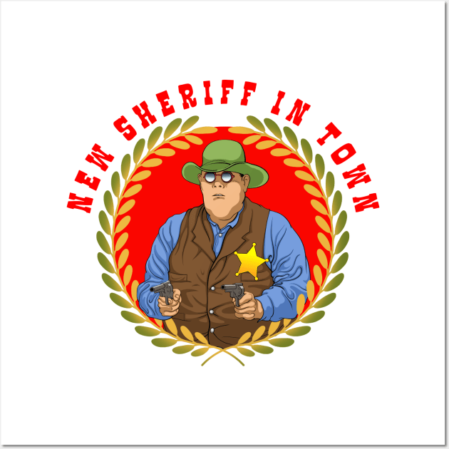 Sheriff Wall Art by Karlov Print